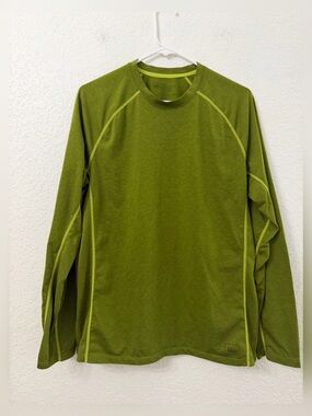 REI Men's Long Sleeve Performance Top - Green - L